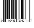 Barcode Image for UPC code 000495760427