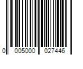 Barcode Image for UPC code 00050000274444