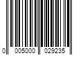 Barcode Image for UPC code 00050000292356