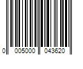 Barcode Image for UPC code 00050000436200