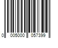 Barcode Image for UPC code 00050000573998