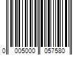 Barcode Image for UPC code 00050000575800