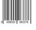 Barcode Image for UPC code 00050000633722