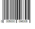 Barcode Image for UPC code 00050000963096