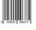 Barcode Image for UPC code 00050000963744