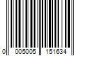 Barcode Image for UPC code 00050051516319