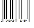 Barcode Image for UPC code 00050051801385