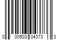 Barcode Image for UPC code 000503043733