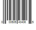 Barcode Image for UPC code 000505434065