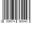 Barcode Image for UPC code 00050743624483