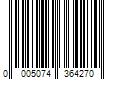 Barcode Image for UPC code 00050743642722