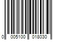 Barcode Image for UPC code 00051000180346