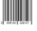 Barcode Image for UPC code 00051000281081