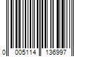 Barcode Image for UPC code 00051141369969