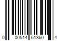 Barcode Image for UPC code 000514613604