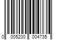 Barcode Image for UPC code 00052000047349