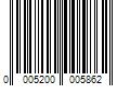 Barcode Image for UPC code 00052000058642