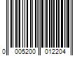 Barcode Image for UPC code 00052000122060