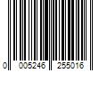 Barcode Image for UPC code 00052462550104