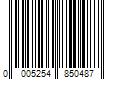 Barcode Image for UPC code 00052548504809