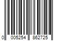 Barcode Image for UPC code 00052548627225