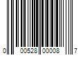 Barcode Image for UPC code 000528000087