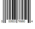 Barcode Image for UPC code 000533769504