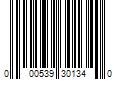 Barcode Image for UPC code 000539301340