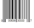 Barcode Image for UPC code 000539303337