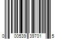 Barcode Image for UPC code 000539397015