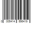 Barcode Image for UPC code 0005414556419