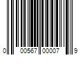 Barcode Image for UPC code 000567000079