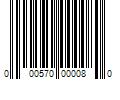 Barcode Image for UPC code 000570000080