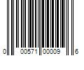 Barcode Image for UPC code 000571000096