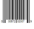 Barcode Image for UPC code 000572020079