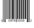 Barcode Image for UPC code 000575000092