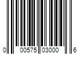 Barcode Image for UPC code 000575030006