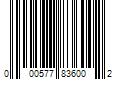 Barcode Image for UPC code 000577836002