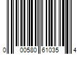 Barcode Image for UPC code 000580610354