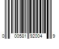 Barcode Image for UPC code 000581920049