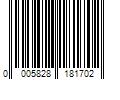 Barcode Image for UPC code 00058281817084