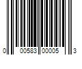 Barcode Image for UPC code 000583000053