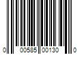 Barcode Image for UPC code 000585001300