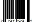 Barcode Image for UPC code 000594000080