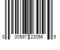 Barcode Image for UPC code 000597230569