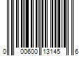 Barcode Image for UPC code 000600131456