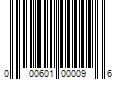 Barcode Image for UPC code 000601000096