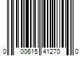 Barcode Image for UPC code 000615412700