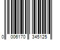 Barcode Image for UPC code 0006170345125