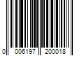 Barcode Image for UPC code 00061972000115